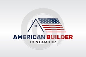 Modern Real Estate Logo American Design