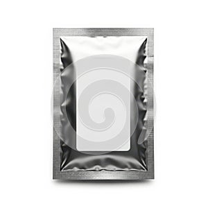 Modern rectangular wall mirror with reflective surface