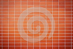 Modern red tilewall texture background photo