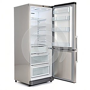Refrigerator isolated on transparent background