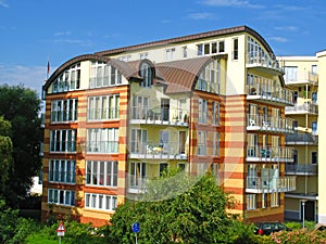 Modern residential building