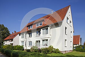 Modern residential building, Elsfleth, Wesermarsch, Lower Saxony