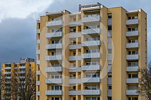 modern residential building in germany