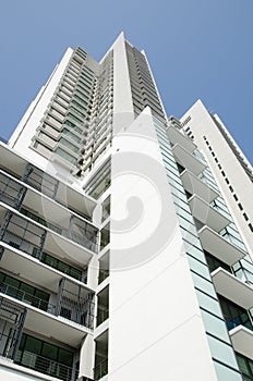 Modern residential condominium