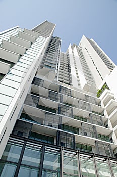 Modern residential condominium