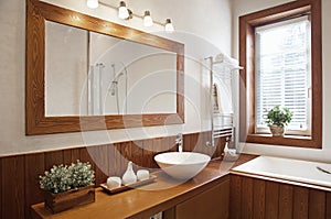 Modern Residential Home Bathroom