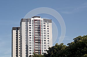 Modern residentioal building.