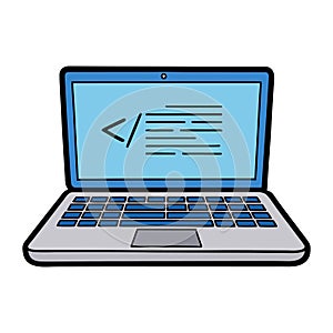 Modern responsive web development computer setup with sleek monitors, clean UI previews,