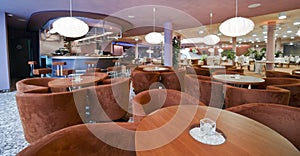 Modern restaurant interior