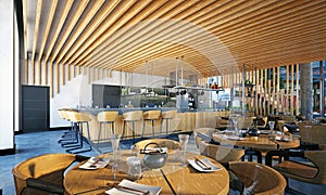 modern restaurant interior design