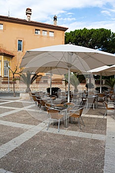 Modern restaurant outdoor