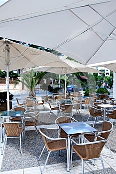 Modern restaurant outdoor