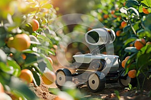 Autonomous Robot in Orange Orchard