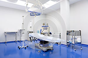 Modern room for doing surgery operations