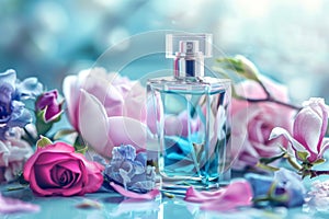 Modern rose scent uniquely stylizes ambient innovative flowers, enriching the perfume industry with stylish and contemporary essen