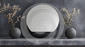 Dark Minimalist Interior Design