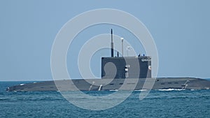 Modern Russian missile submarine