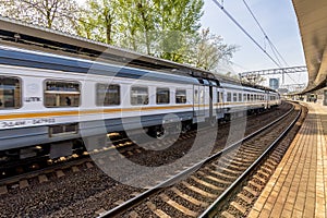 Modern Russian Railways stations and passenger trains