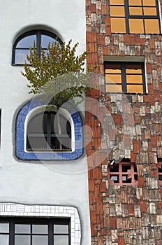 Modern school building