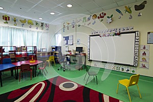 Modern School Classroom