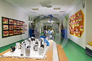 Modern School Corridor