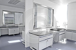 Modern science laboratory