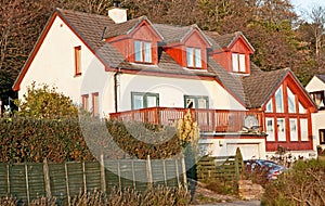 Modern Scottish house