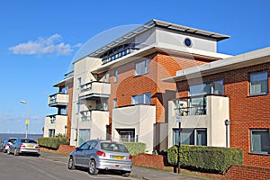 Modern seaside apartments