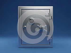 Modern security safe with digital lock