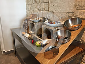 Modern self-service kitchens for B&B guests