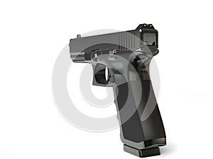 Modern semi - automatic tactical handgun