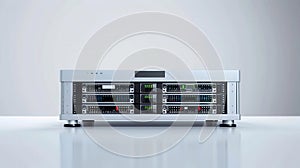 Modern server technology. A server provides data and services to 5 users