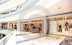 Modern shopping mall