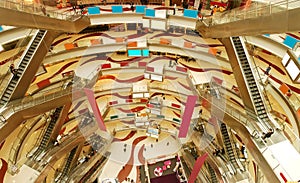 Modern shopping mall