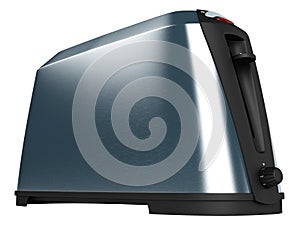 Modern silver toster