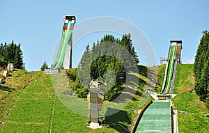 Ski jumps, Slovakia, Europe