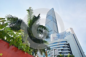 Modern Skyscraper building in shenzhen city