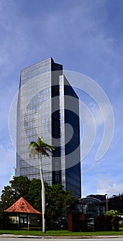 Modern Skyscraper in Downtown West Palm Beach, Florida