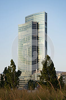 Modern skyscrapers in Milan, Porta Nuova district.