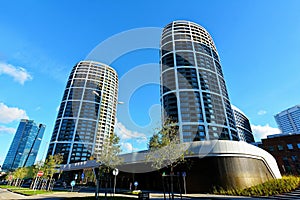 Sky Park residential buildings, Bratislava, Slovakia