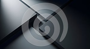 Abstract Dark Geometric Blocks Background