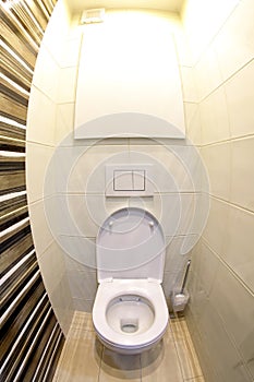 Modern small toilete