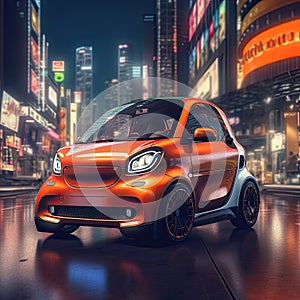 A modern smart car