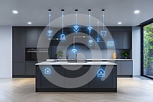 Smart Home Kitchen Concept