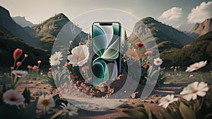 Modern Smartphone Technology in luxury optic