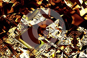 Modern SMD Electronic Curuit Technology Abstract