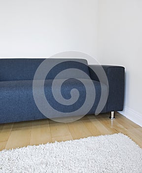 Modern sofa detail