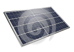 Modern solar panel array