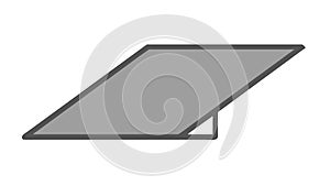 Modern Solar Panel Vector Illustration, Renewable Energy Solution, vector design Generative AI