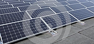 Modern solar panels